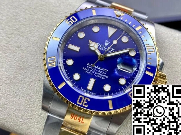 Rolex VS Submariner 41MM M126613LB-0002 Blue Bezel Factory 0125